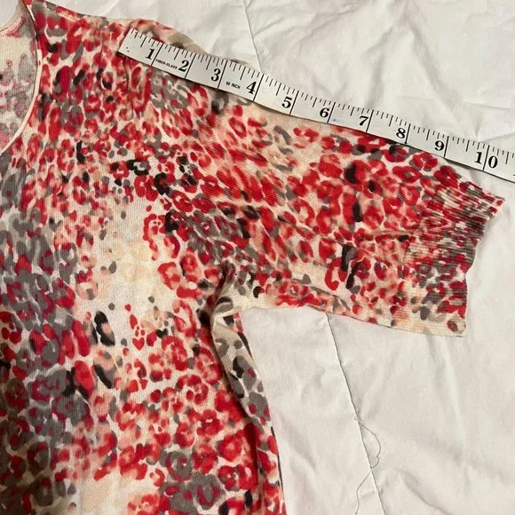 Ann Taylor Factory Short Sleeve Summer top size Mp, - Picture 6 of 8